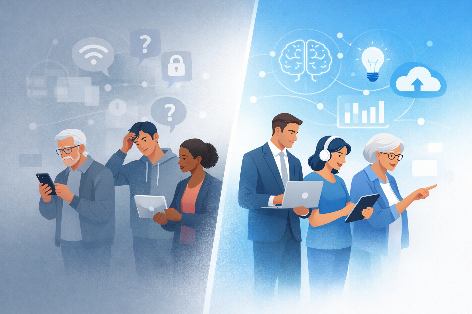 Exclusion numérique : un défi décisif pour l’inclusion en 2026